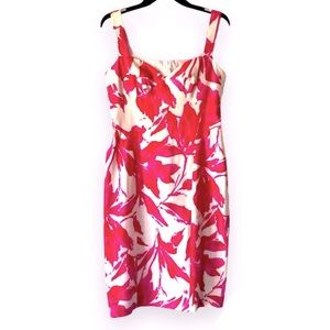 [David Meister][Saks Fifth Avenue] Floral Sheath Dress